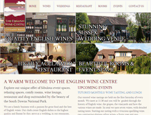 Tablet Screenshot of englishwinecentre.co.uk